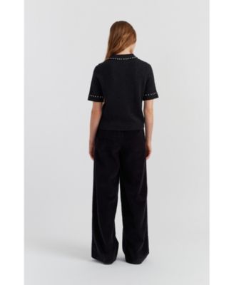 Women's Laura Whitmore Diamonte Polo Top