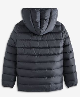 Boys' 5-20 Check Puffer Jacket, Macy's Exclusive