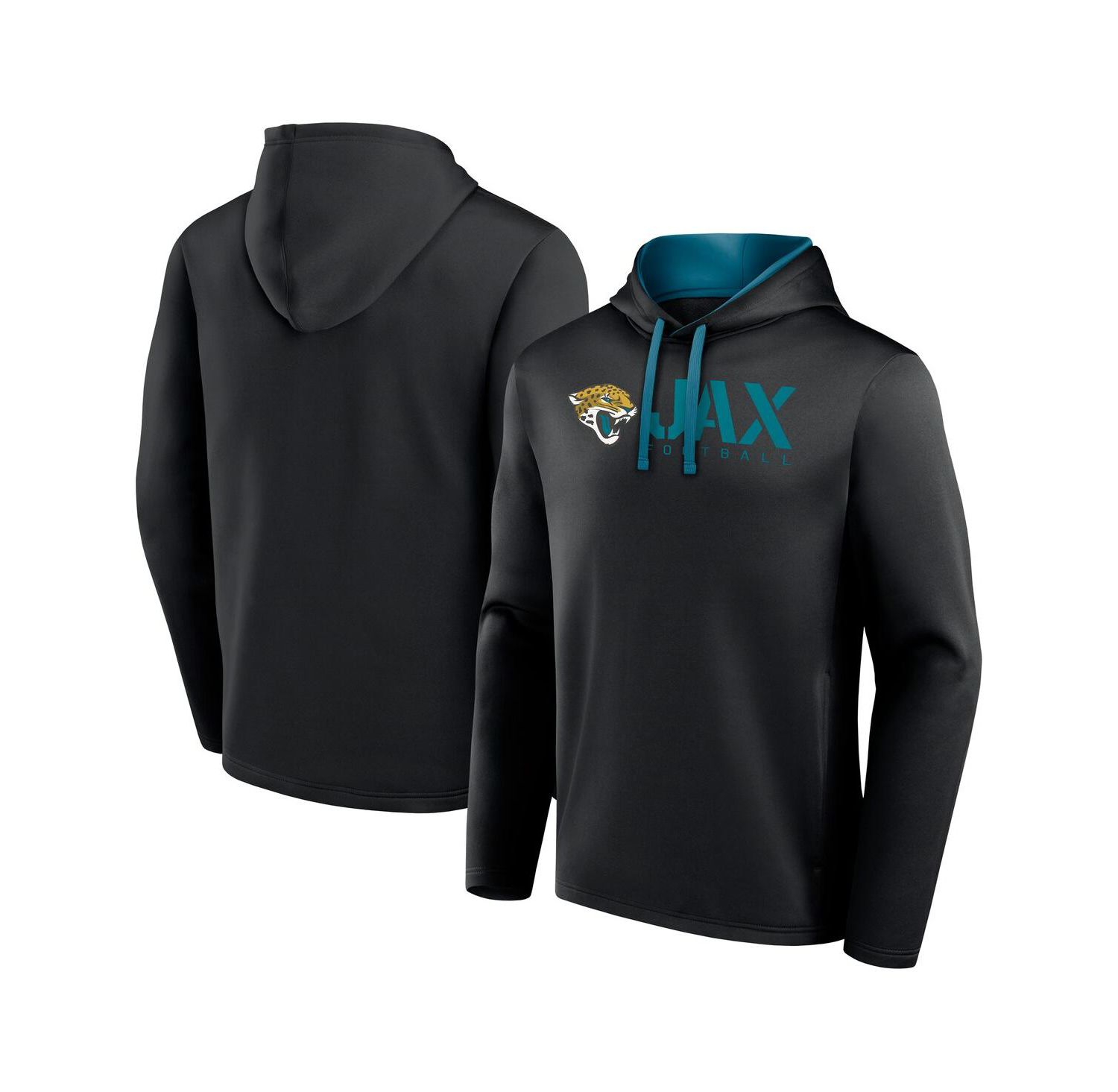 Men's Black Jacksonville Jaguars Head Start Pullover Hoodie