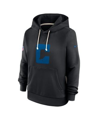 Women's Black Indianapolis Colts Alternate Logo Sideline Standard Issue Dri-FIT Hoodie