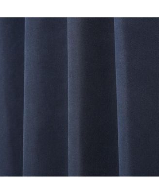Nyan 100% Blackout Machine Washable Curtains, Set of 2 Panels, 52 X 108