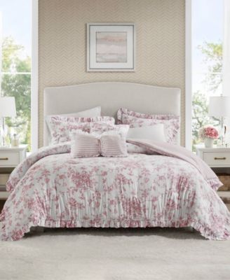 Adele Reversible 4-Pc. Comforter Set, Twin/Twin XL