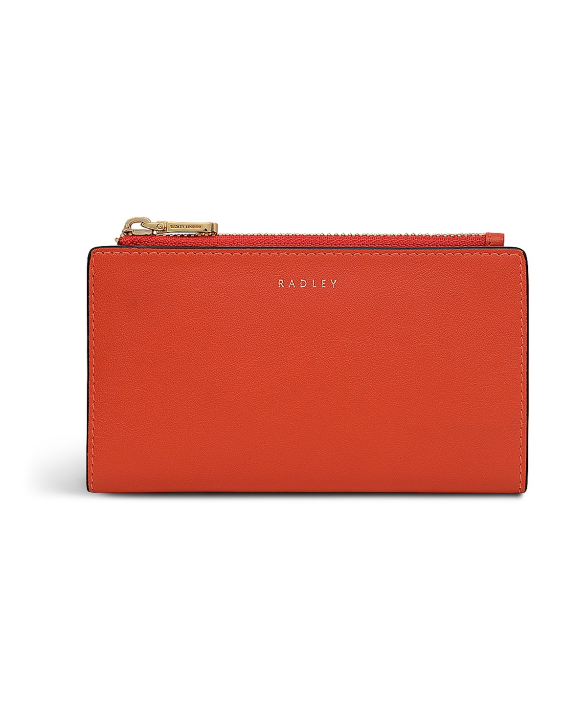 Radley London Flame Medium Ziptop Purse In Red