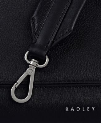 Hope Gardens Medium Pebble Leather Ziptop Shoulder Bag