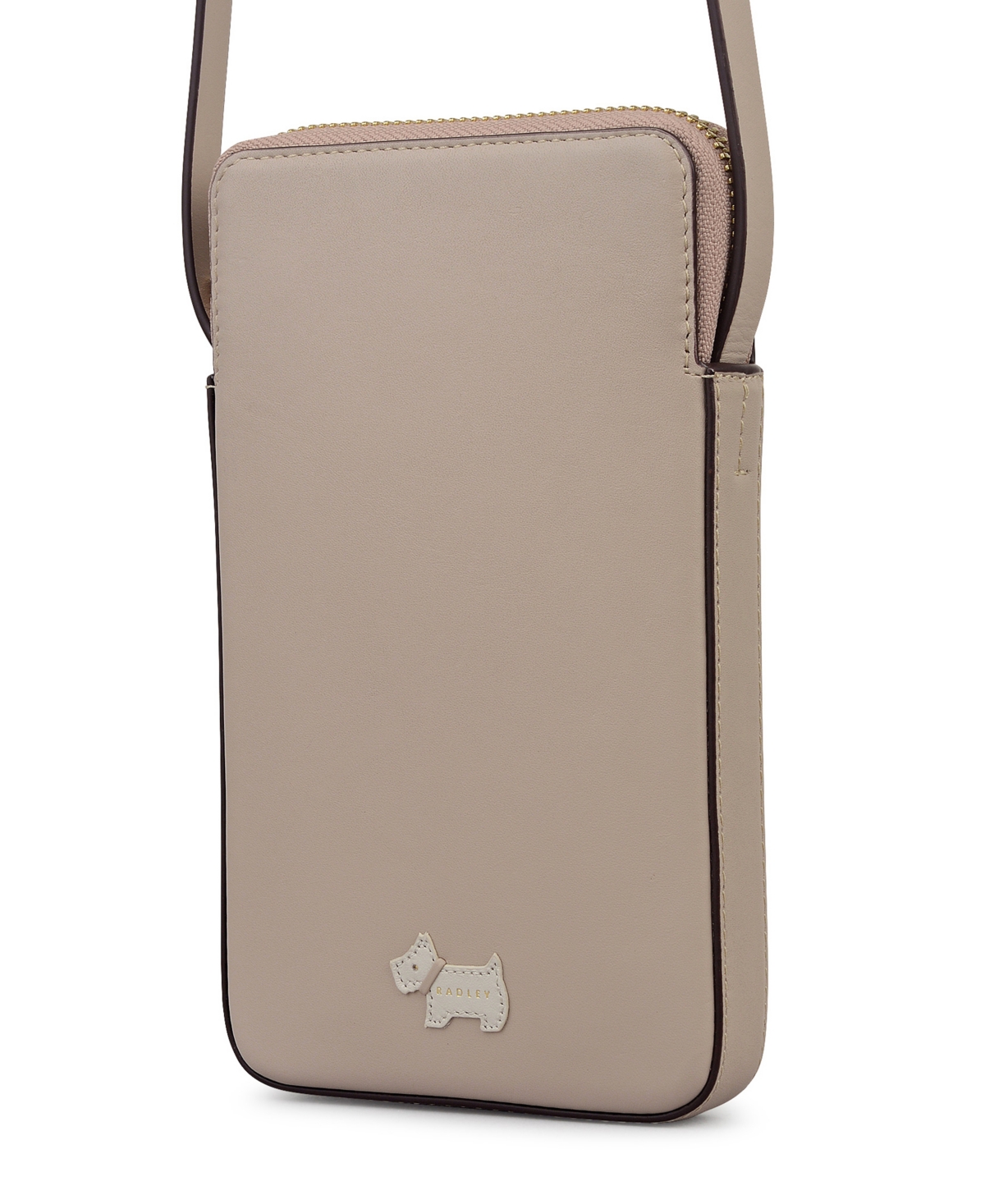 Radley London Heritage Radley Protect Mini Phone Crossbody Bag In Brown