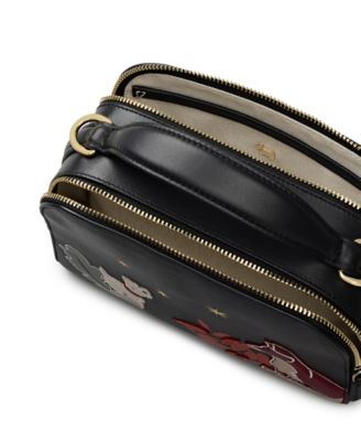 Fleeting Fox Small Ziptop Crossbody Bag