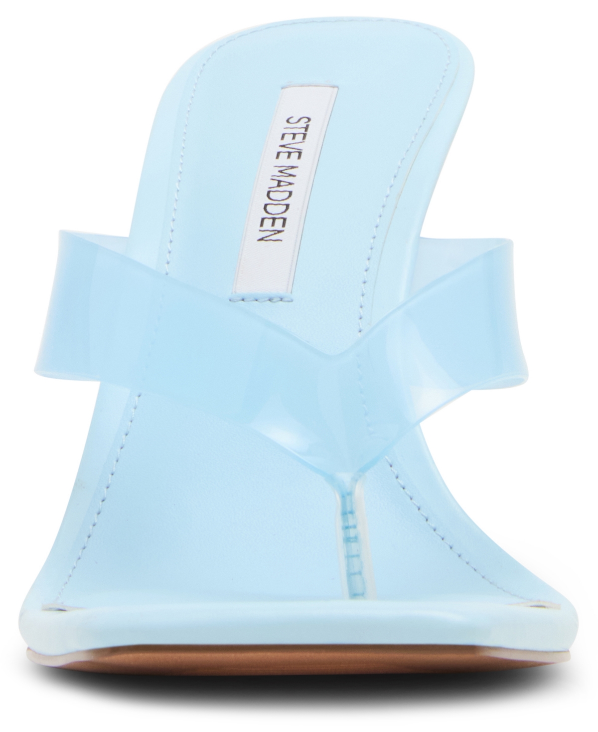 Steve Madden Women's Katrine Wedge Thong Sandals In Blue
