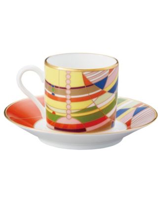 Frank Lloyd Wright March Balloons After Dinner Cup, 4 oz. & Saucer