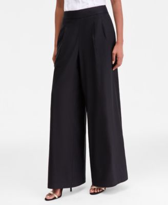 I.N.C. International Concepts Women's Linen Pull-On Wide-Leg Pants, Macy's Exclusive