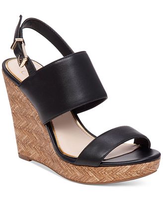 Jessica Simpson Janic Two-Piece Wedge Sandals - Sandals - Shoes - Macy's