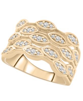Wrapped in Love - Diamond Round (1/2 ct. t.w.) Ring in 14K Yellow Gold