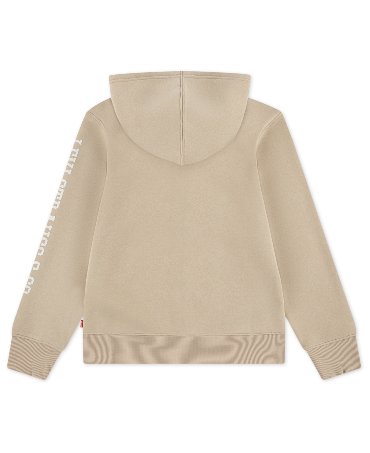 Levi's Boys 8-20 Full Zip Hooded Sweatshirt In Nude