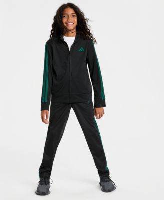 adidas Boys' 8-20 Regular Fit Jacket and Pants, 2-Piece Set - Macy's