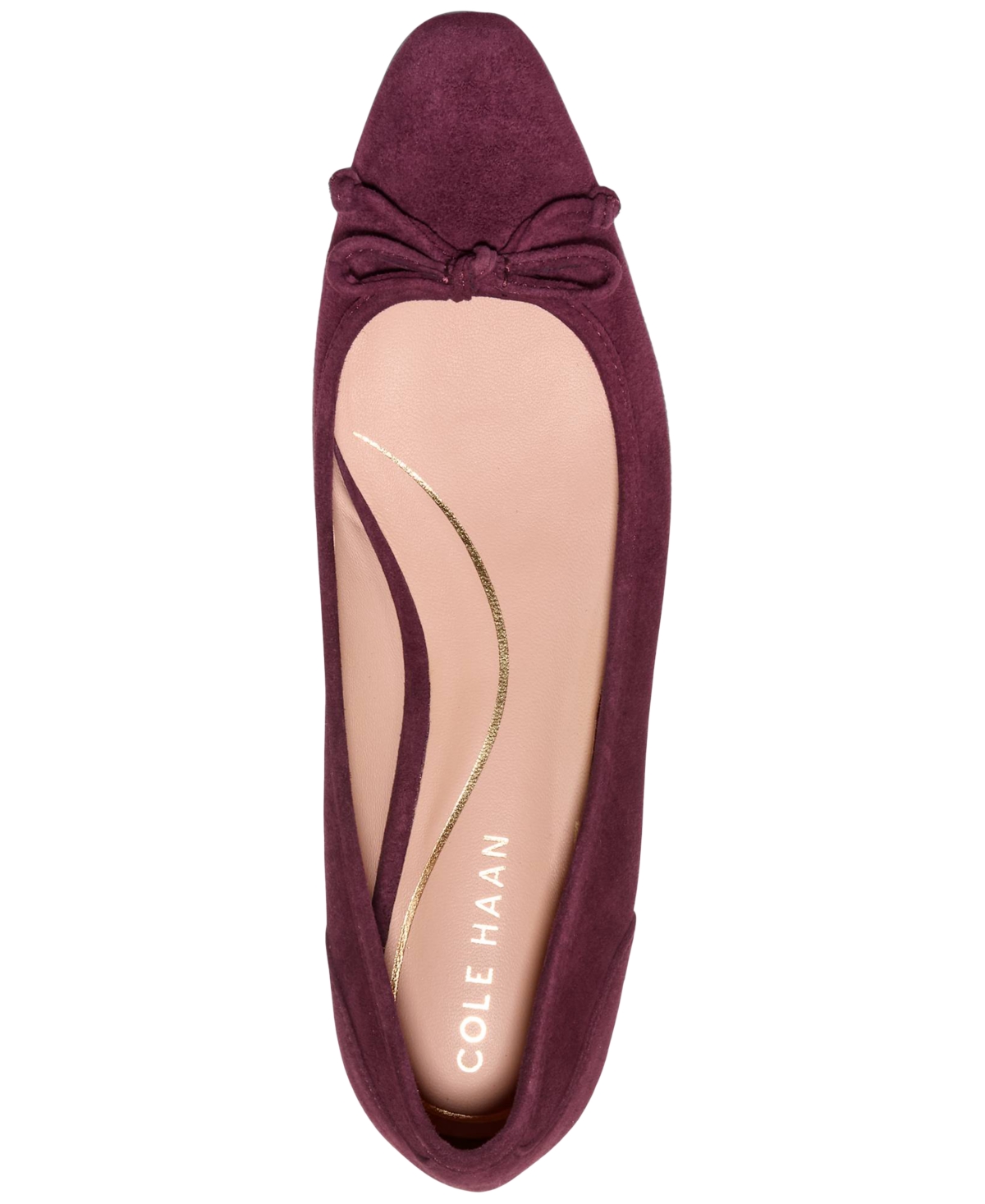 Cole Haan Women's Paget Ballet Flats In Burgundy