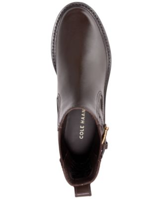 Women's Shibley Almond Toe Lug Buckle Booties