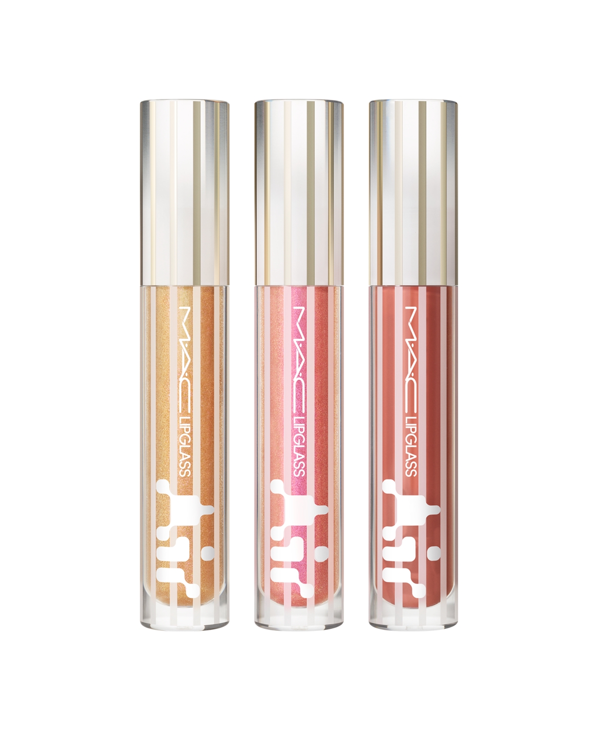 Mac 3-pc. Gloss Enthusiast Lipglass Air Gift Set In Transparent