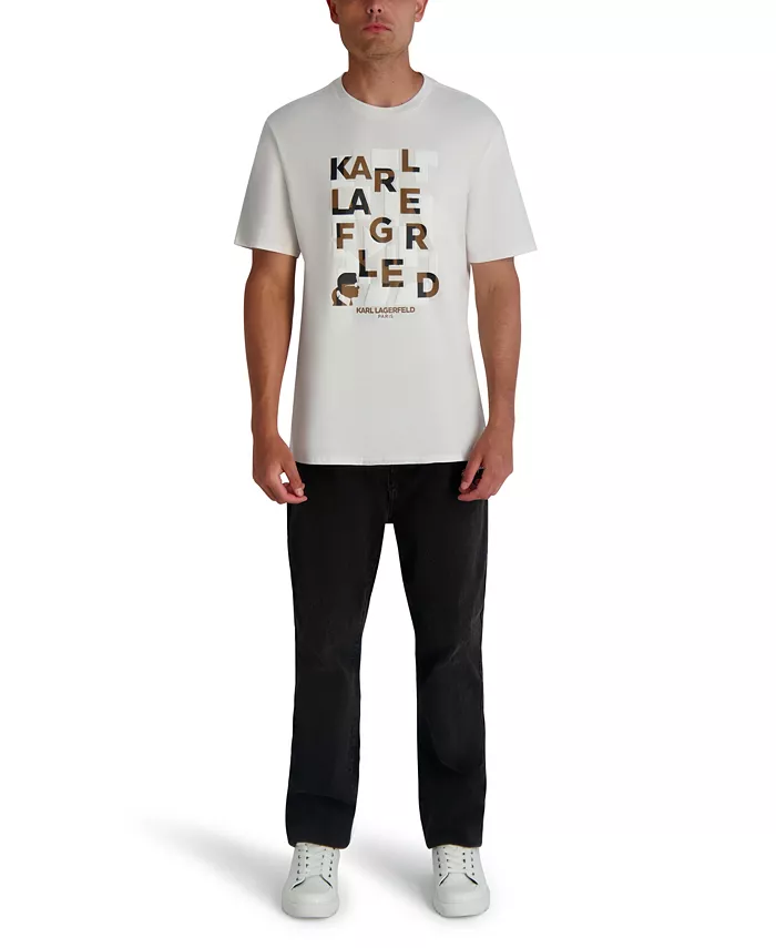 Men's Stacked Print T-Shirt - thumbnail 2