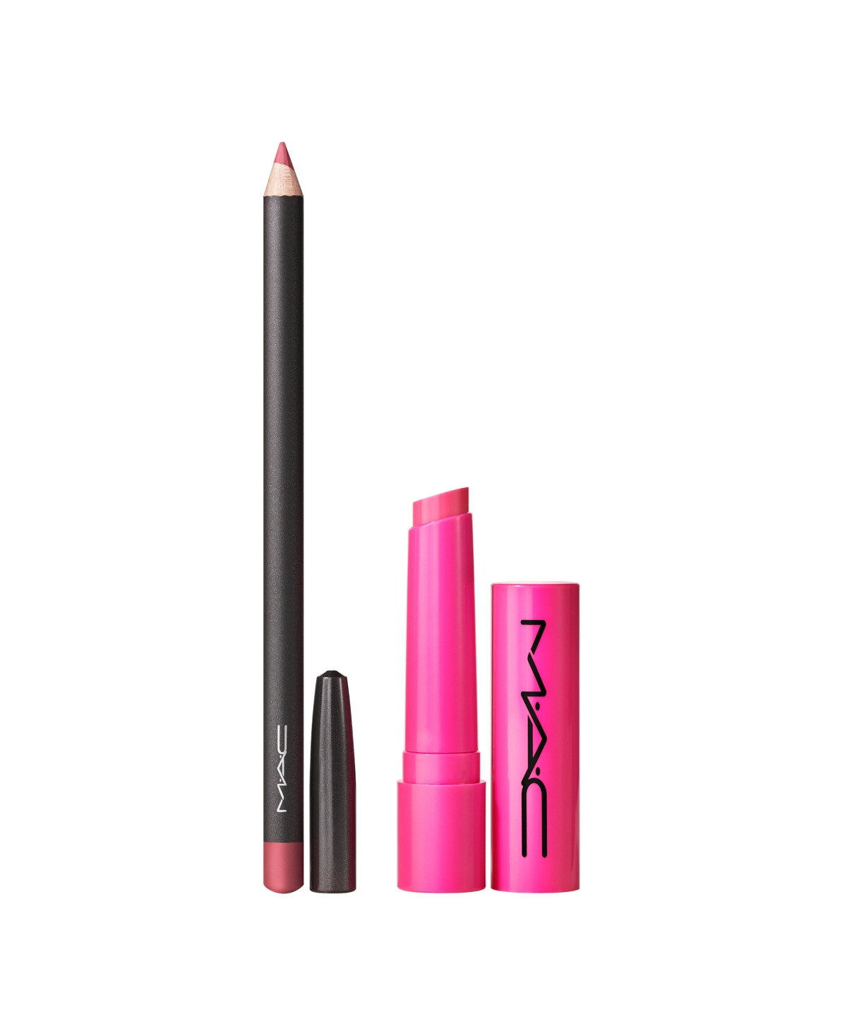 Mac 2-pc. Anythings Glossible Lip Combo Gift Set In Transparent
