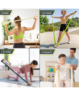 Latex-Free Flat Resistance Band 3 Pack