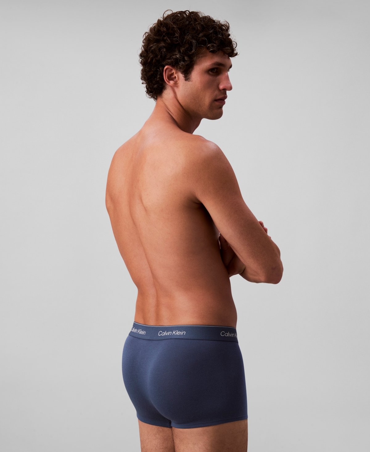 Calvin Klein Men's 3-Pack Icon Stretch Low Rise Trunks