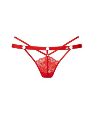 Women's Strappy Lace Thong
