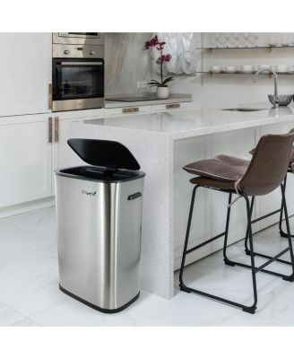 14.5 Gallon Automatic Sensor Hands Free Trash Can