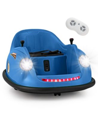12V Electric Kids Bumper Car with Remote Control and Spinning Fun