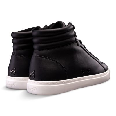 Women's Black High-top Sneaker