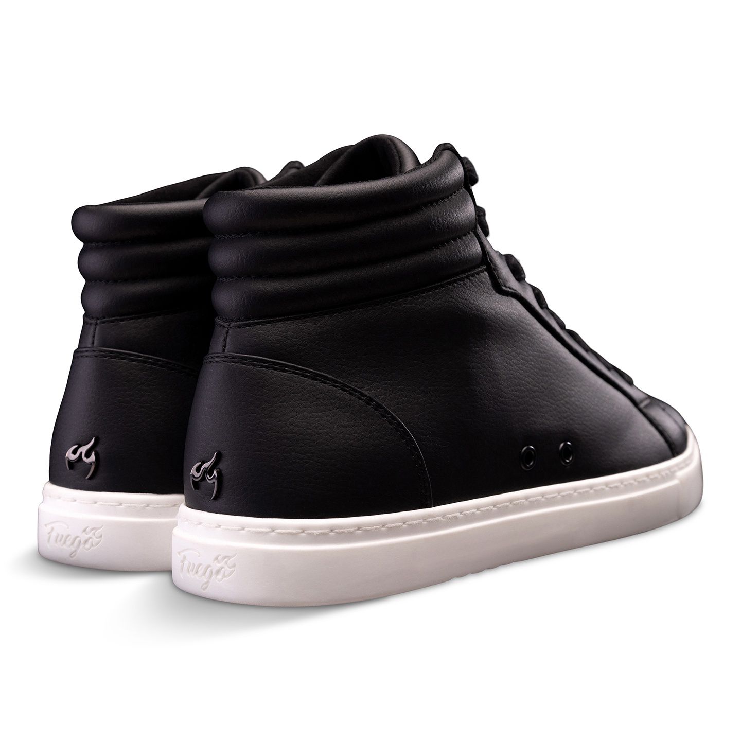 Женские кроссовки Fuego Black High-top, цвет: Чёрный — фото 3