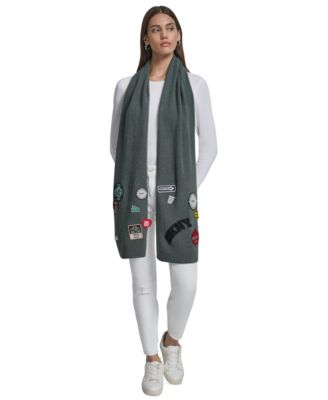 Women's NYC Patches Scarf