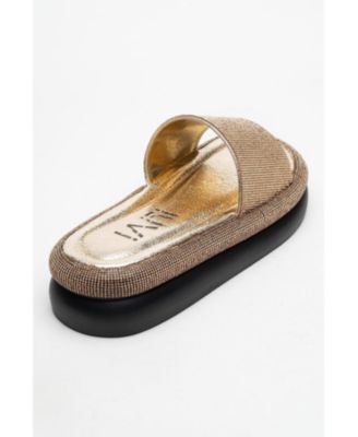 Oeste Rhinestone Platform Sandal (Women)