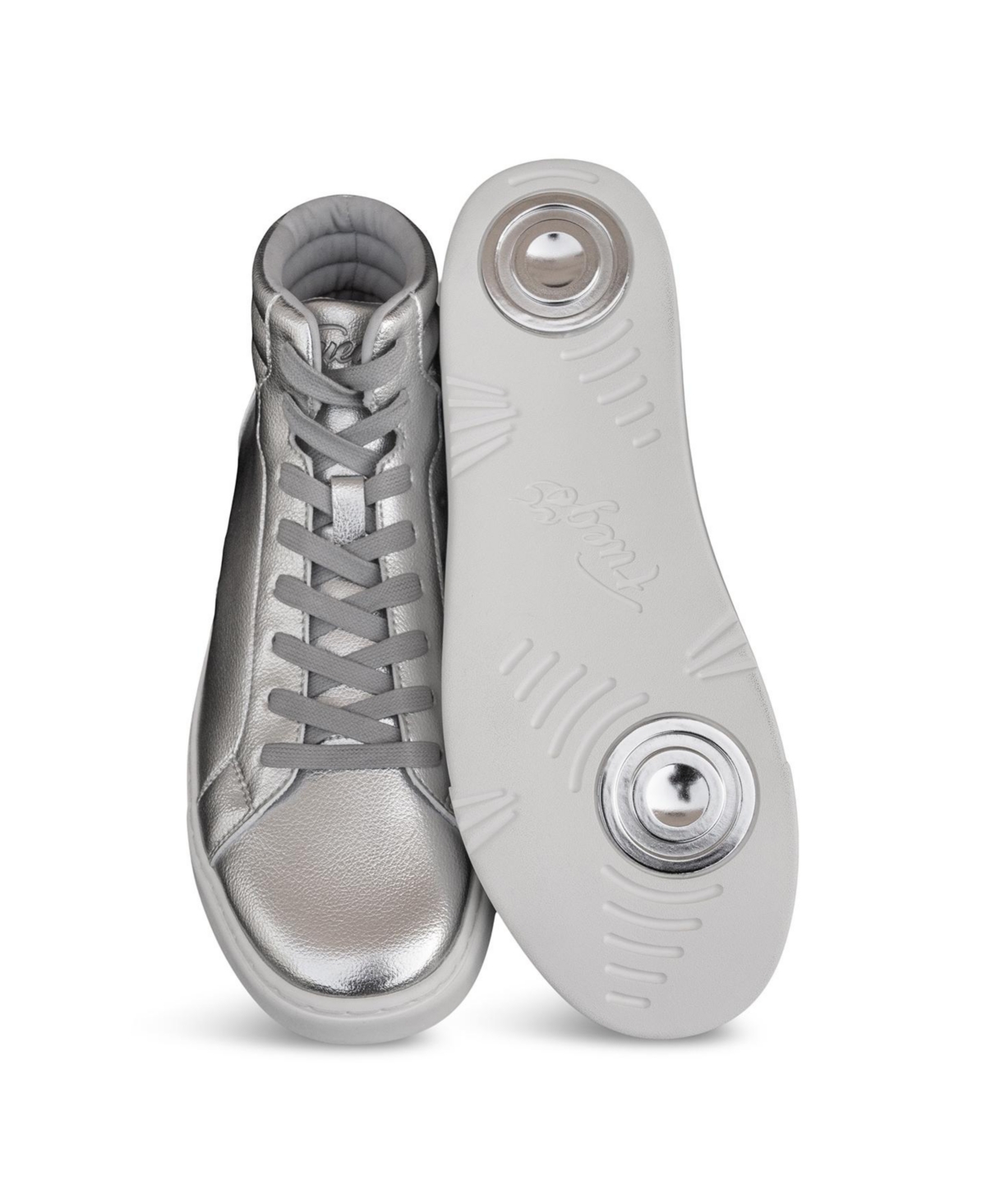 Fuego Men's Silver High-top Sneaker