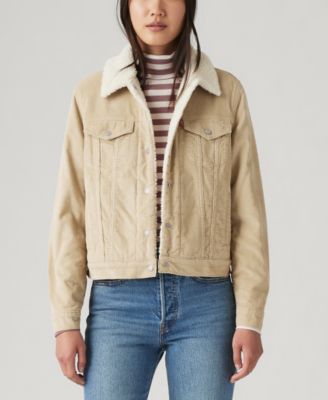 Women's Original Denim Trucker with Sherpa Lining