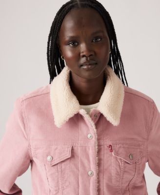 Women's Original Denim Trucker with Sherpa Lining