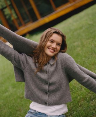 Women's Knit Long Sleeve Cardigan