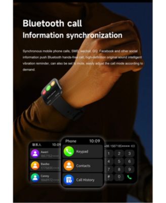 1.85" AMOLED Curved Screen Smart Watch Multifunctional With Bluetooth Voice Calling, Health, Sport Modes, IP68 for Women Men - Pink