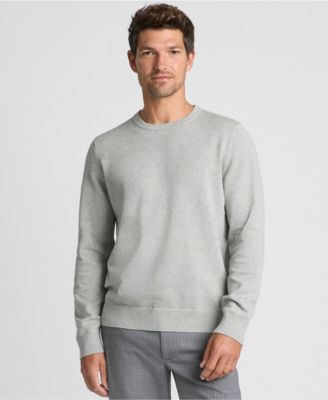Big & Tall Fine Gauge Cotton Crew Neck Sweater