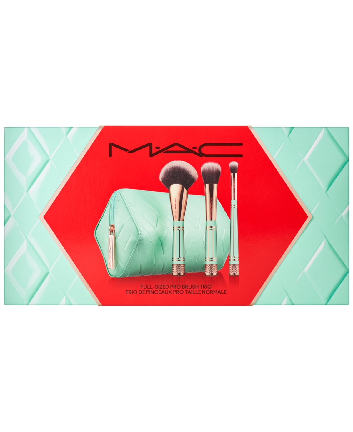 Mac 3-pc. All Trades Brush With Bag Gift Set In Transparent