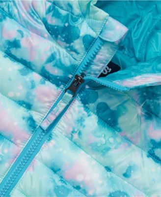 Girls FeatherFree Insulated Hooded Packable Jacket