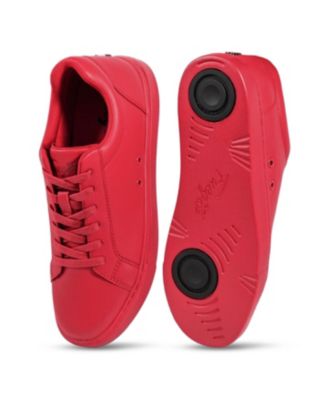 Kids Red Low-top Sneaker