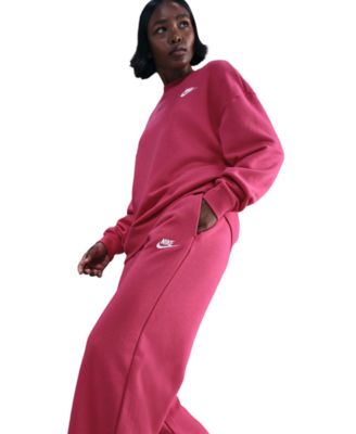 Women's Sportswear Club Fleece Mid-Rise Wide-Leg Sweatpants