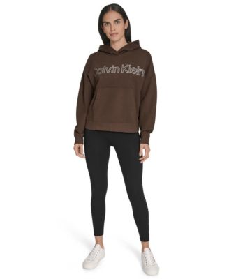 Women's Performance Metallic Outline Logo Fleece Hoodie