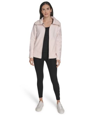 Women's Active Tech Fleece Mock-Neck Jacket