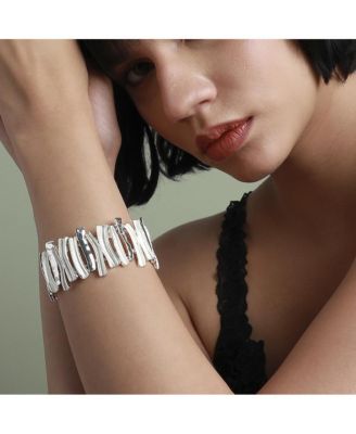 Metallic Chunky Bracelet