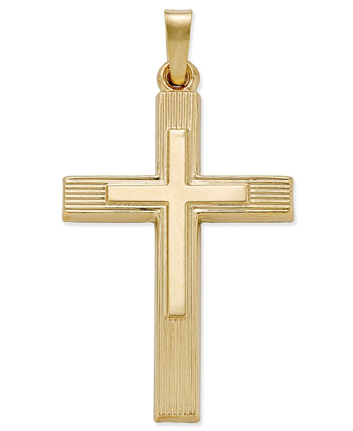 Macys cross deals pendant