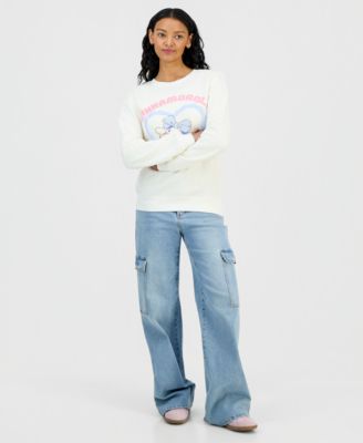 Juniors' Cinnamoroll Crewneck Sweatshirt