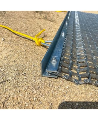 53HPDM ATV/UTV 5' x 3' Zinc & Steel Field Surface Leveling Drag Mat