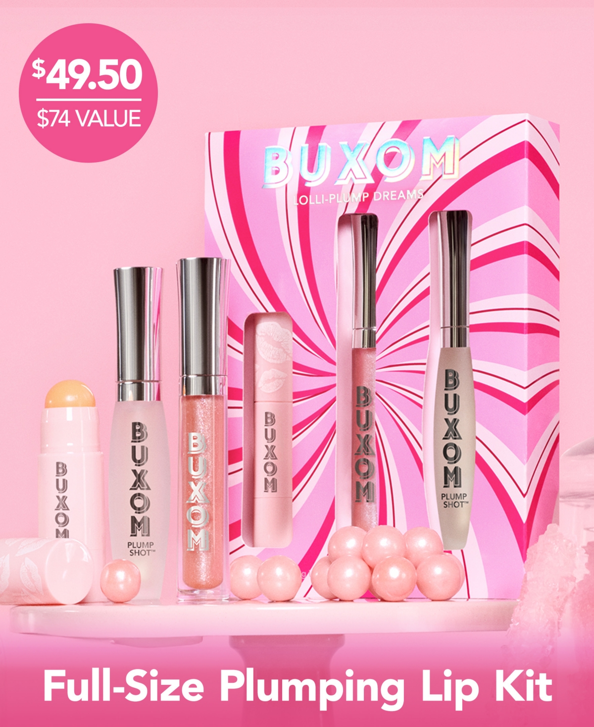 Buxom Cosmetics 3-pc. Lolli-plump Dreams Holiday Gift Set