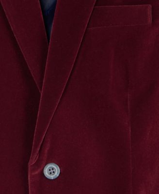 Boys' 8-20 Velvet Sport Coat