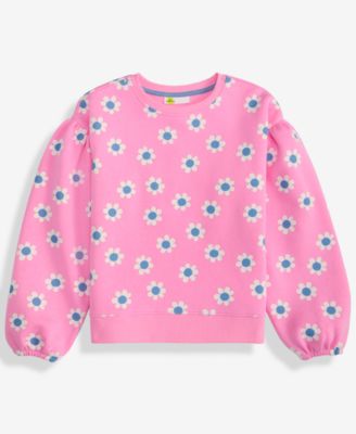 Epic Threads - Girls 7-20 Floral-Print Sweatshirt